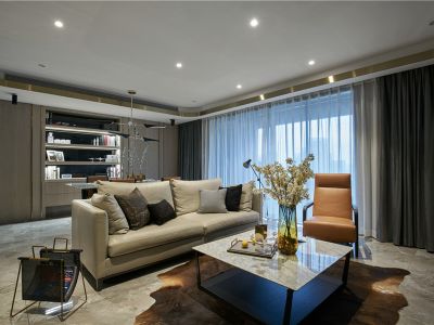 绿城兰园180平米现代轻奢风格四室两厅装修案例