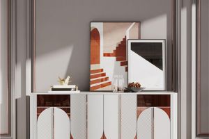 [青岛实创家居]如何打造好看又实用的玄关 小小空间无限可能