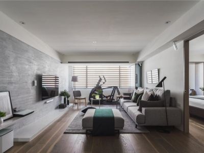 瑞祥花园119㎡三居室日式风格装修案例