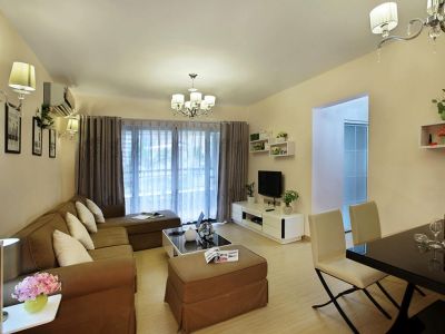 学林雅苑三居114平现代风格装修案例