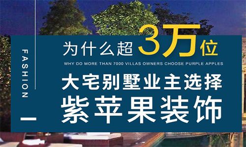 贵阳紫苹果装饰