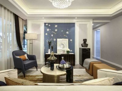 清林半山130平米轻奢风格装修案例