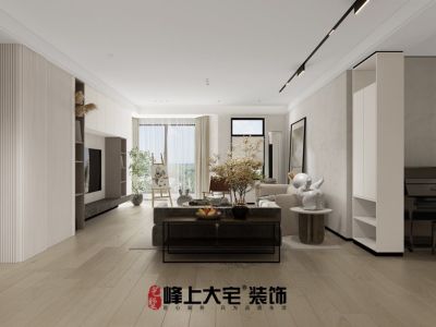 明秀庄园190㎡别墅现代简约装修案例