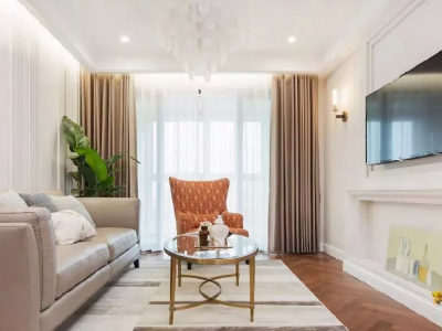 达活泉佳佳园80平现代简约二居装修案例