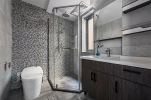 [重庆美的家装饰]一体式卫生间有哪些好处？如何设计？