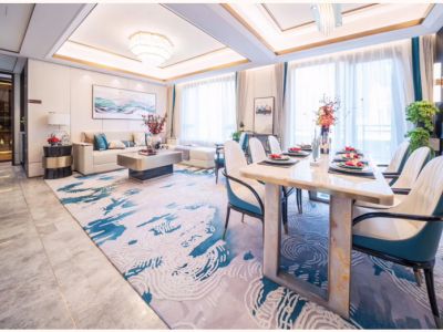 壹号院现代风格240平米四室两厅装修案例