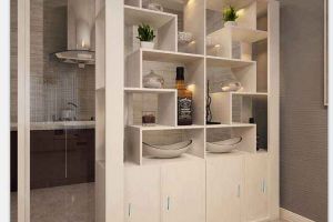 [大连易家装饰]客厅隔断类型有哪些?客厅隔断的材料哪些?