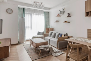 [十堰吉诚装饰]50㎡简约风设计 打造温柔舒适小窝