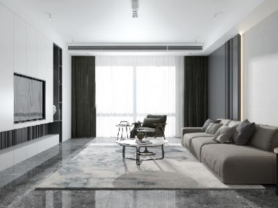 天一华府180平现代简约四居装修案例