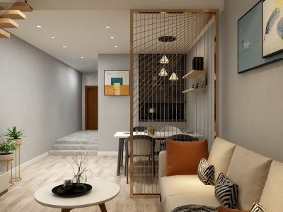 公寓房60平米现代风格小户型装修案例