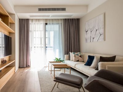 鼎和家园140平米三居室北欧风格装修案例