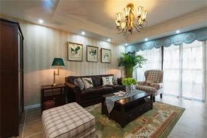 [西安城市人家装饰]三居126㎡新婚夫妇的简约美式风格房屋