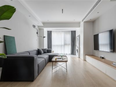 骋望怡璟湾105㎡三居室简约风格装修案例