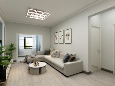 中房玺云台92平米简约装修案例