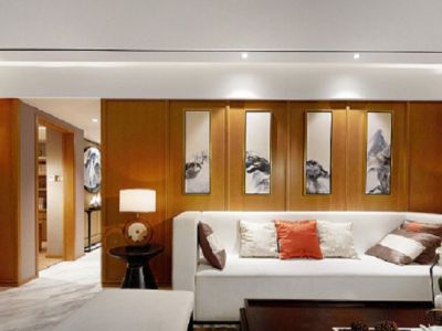 滨江御景中式风格158平米装修案例