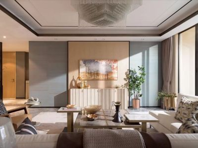 邦泰天誉现代风格172平米装修案例