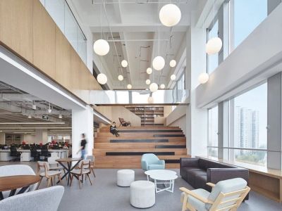 办公室现代风格768平米装修案例