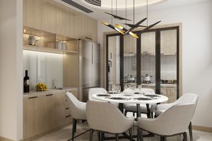 [重庆美的家装饰]如何装修餐厅更有格调？