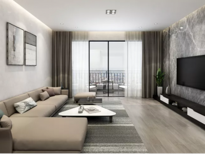 亚都名苑115㎡现代简约风三室两厅装修案例