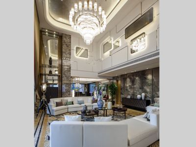 华发绿洋湾新古典风格515平米别墅装修案例