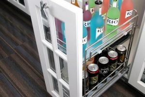 [沈阳乐天装饰]橱柜拉篮尺寸是多少 橱柜拉篮保养方法