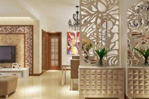 [大连方正装饰]客厅隔断设计方式有哪些?客厅隔断设计技巧