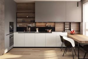 [北京金三优装饰]这些装修技巧掌握了，还愁厨房太小？