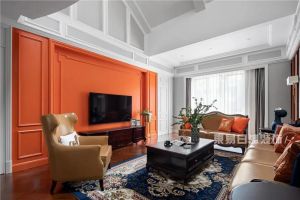 [深圳东易日盛装饰]美式古典风格别墅 色系虚实明暗古典又俏皮