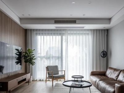 城南都市嘉园107㎡三居室现代风格装修案例