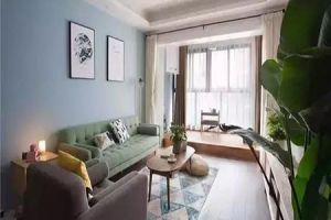 [十堰聚品宅装饰]客厅连阳台，不装推拉门，还能怎么做？