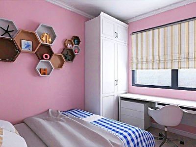 宏达世纪花苑113平米新中式风格装修案例