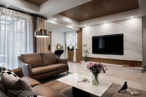 [成都家和装饰]优雅大气的现代风格别墅装修，有点复古很耐看