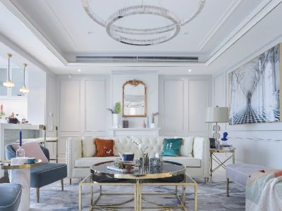 恒大名都北欧风格131平米装修案例