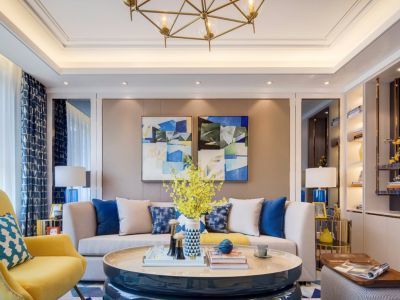 叙州世纪城现代风格135平米装修案例