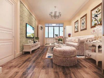梦景园120平三居室欧式风格装修案例