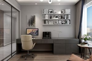 [邢台东易日盛装饰公司]想要书房更实用，一定要注意这几点