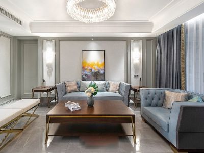 中骏天荟现代风格108平米装修案例