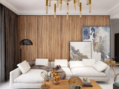 滨江明珠70平现代风格装修案例