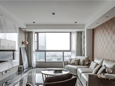 恒大未来城138㎡三居室现代风格装修案例