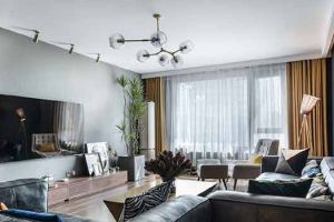 [成都菡萏怡景装饰]暗色调的个性空间，全屋设计高级又舒适