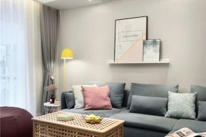 [馨韵居装饰]89㎡现代风格二居室，温馨自然舒适！