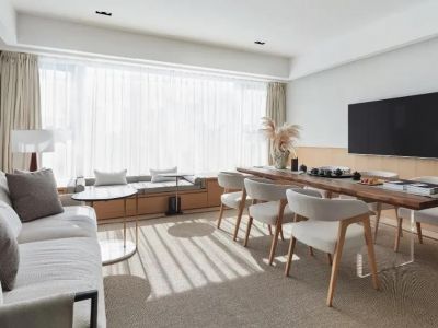 星翠澜庭北欧风格133平米装修案例