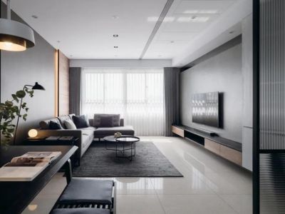 东方之门现代风格118平米装修案例