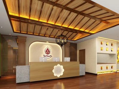 足浴店现代风格860平米装修案例