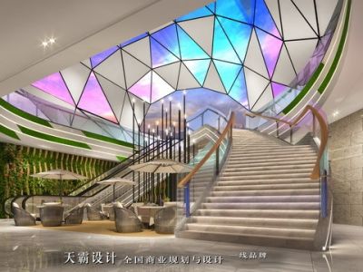 金恒时代广场124000平米现代简约风格装修案例