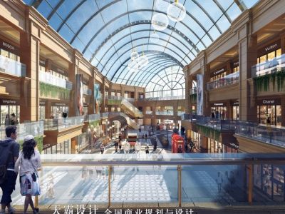 商业街150000平米现代简约风格装修案例