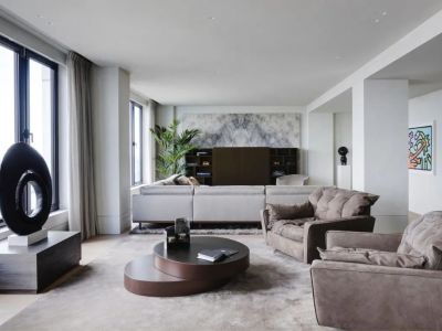 方直星澜117平米现代简约风格三居室装修案例