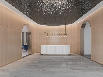 凯瑞达有限公司998平办公室现代风格装修案例