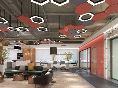 中海机械公司4600平现代风格装修案例