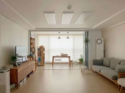 天山绿洲二期120平日式三居装修案例